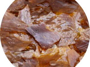 Schellak lemon en orange