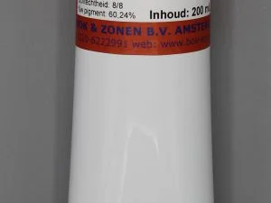 Lege Aluminium Tube 200 ml. Wit